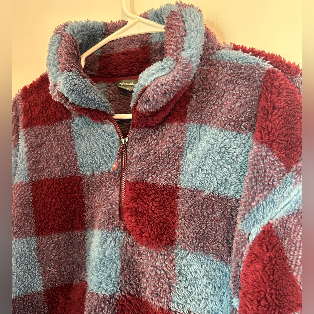 Eddie Bauer Sherpa Pullover Size XL